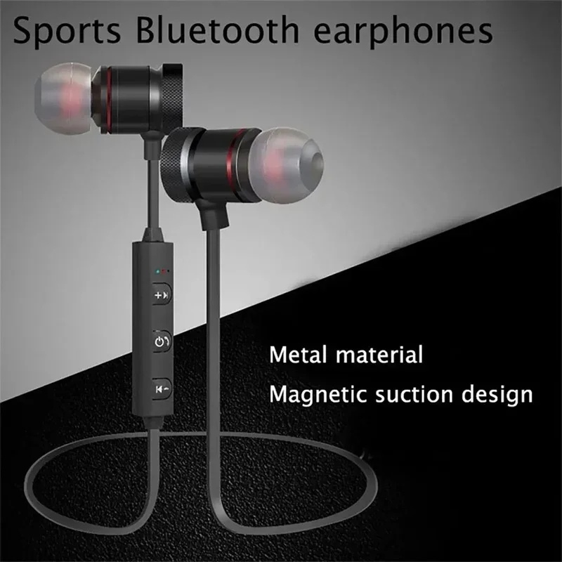 Bluetooth Headset On Ear - 1-4Pcs Wireless Bluetooth Headphones Neckband Earphone
