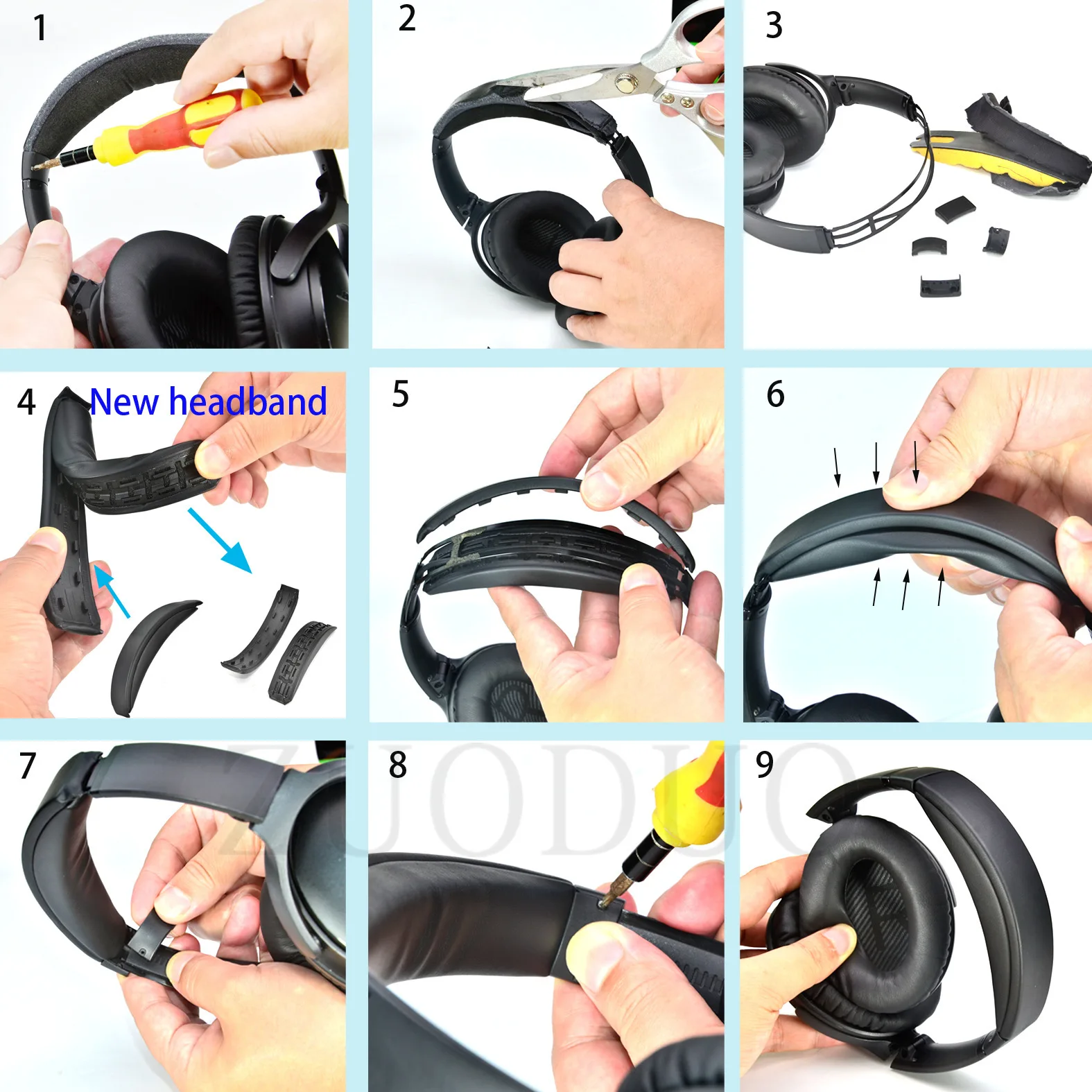 Removeable Headband For BOSE Q - Bose Headphone Qc45 ulasan dan harga