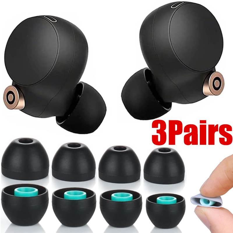 6Pcs Silicone Ear Tips for Son - Sony Headphone Wf-1000Xm5 ulasan dan harga