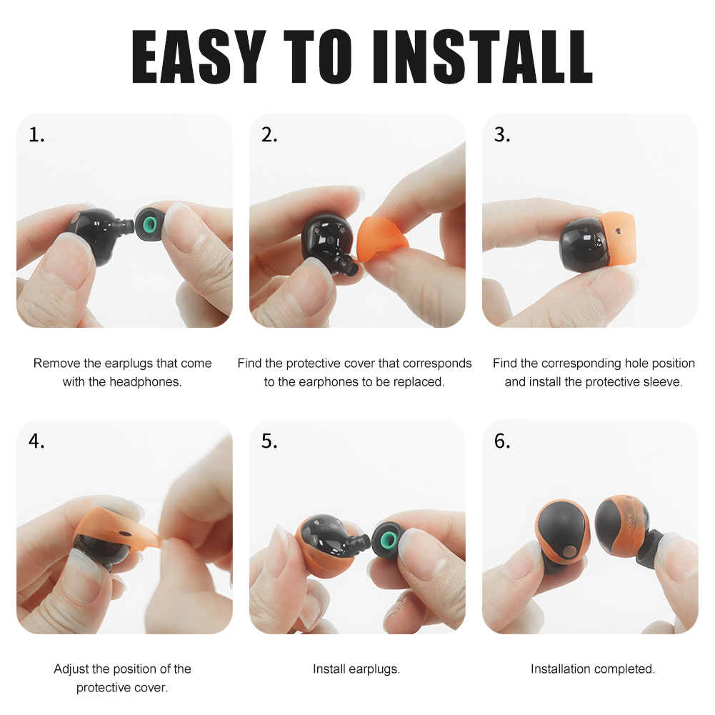 5 Pairs Silicone Ear Tips Cove - Sony Headphone Wf-1000Xm5 ulasan dan harga