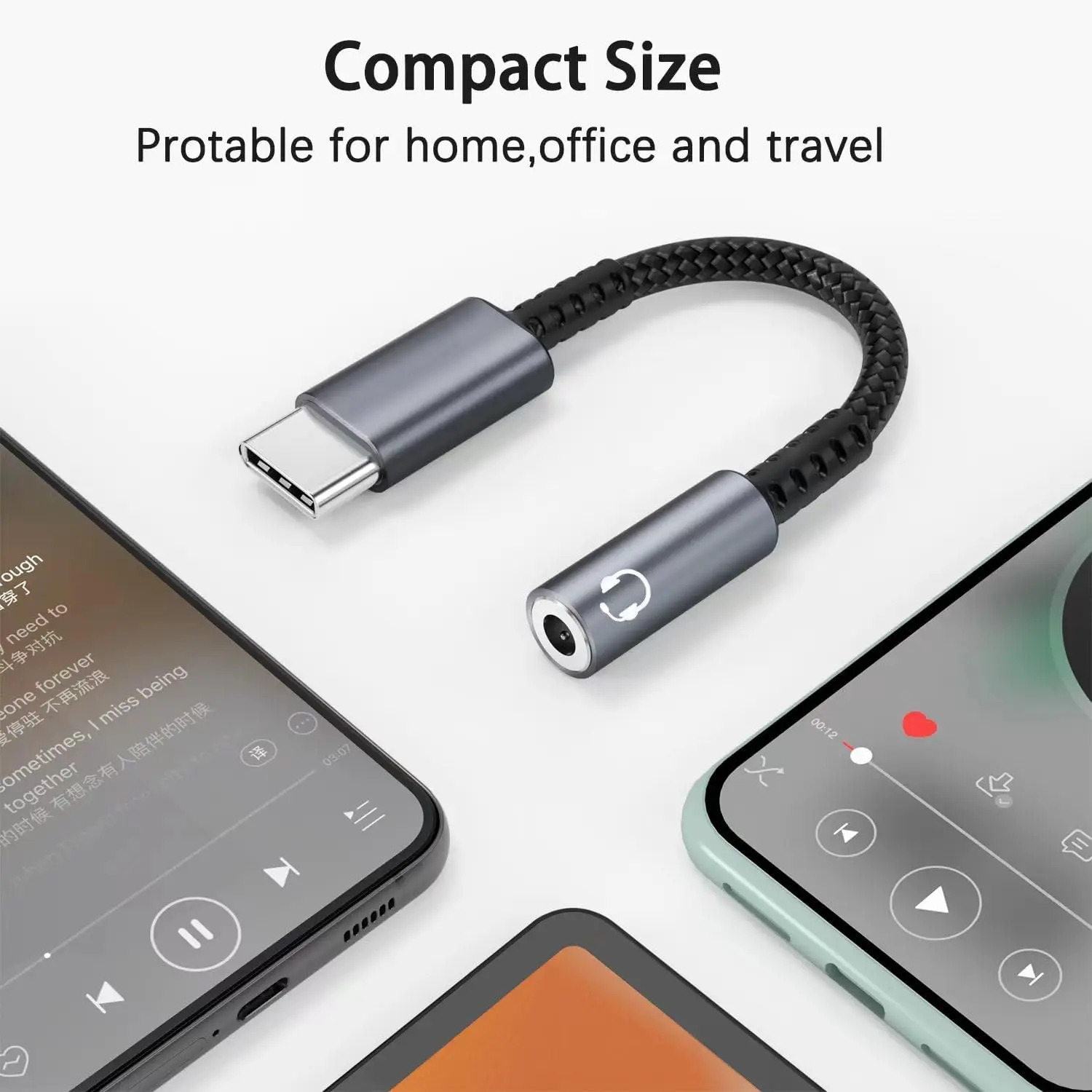KEBIDU Type C To 3.5mm Audio A - Audiophile Headphone Wired ulasan dan harga