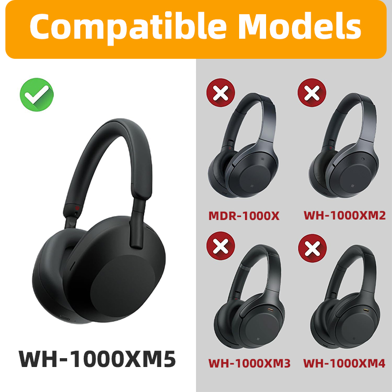 KUTOU Replacement Earpads for  - Sony Headphone Wh-1000Xm5 ulasan dan harga