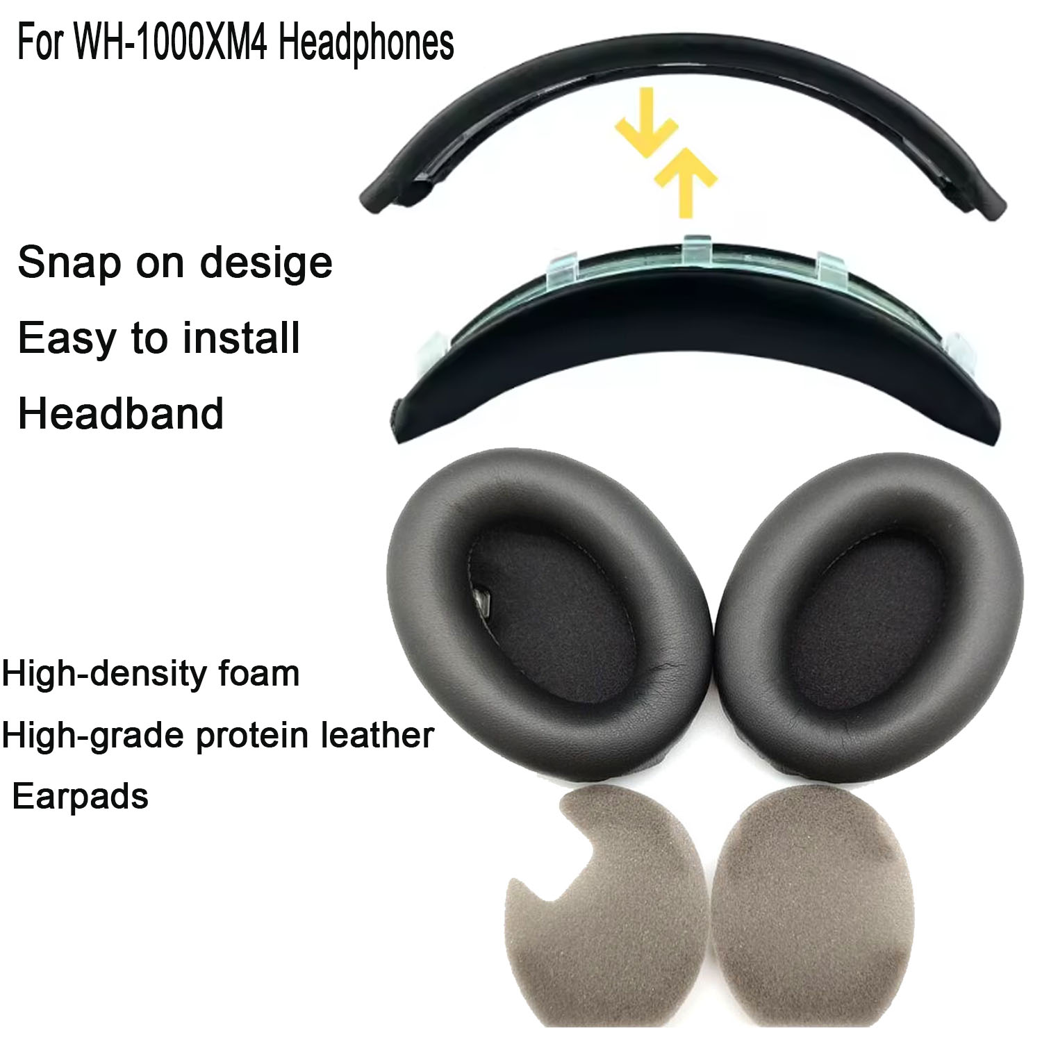 WH1000XM4 Easy Install Headban - Sony Headphone Wh-1000Xm4 ulasan dan harga