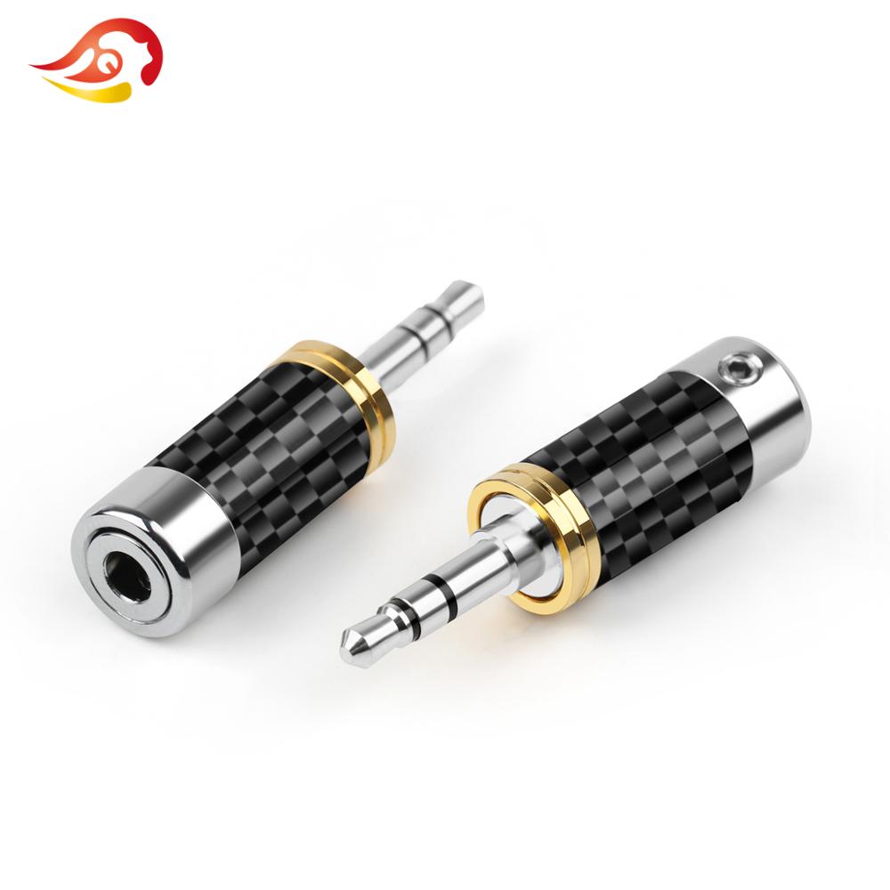 QYFANG 3.5mm 3 Pole Stereo Met - Audiophile Headphone Wired ulasan dan harga