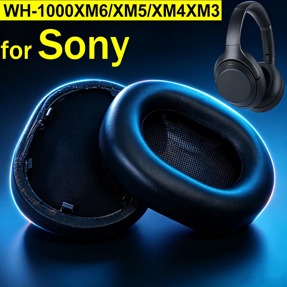 1Pair Replacement Earpads Cush - Sony Headphone Wh-1000Xm5 ulasan dan harga