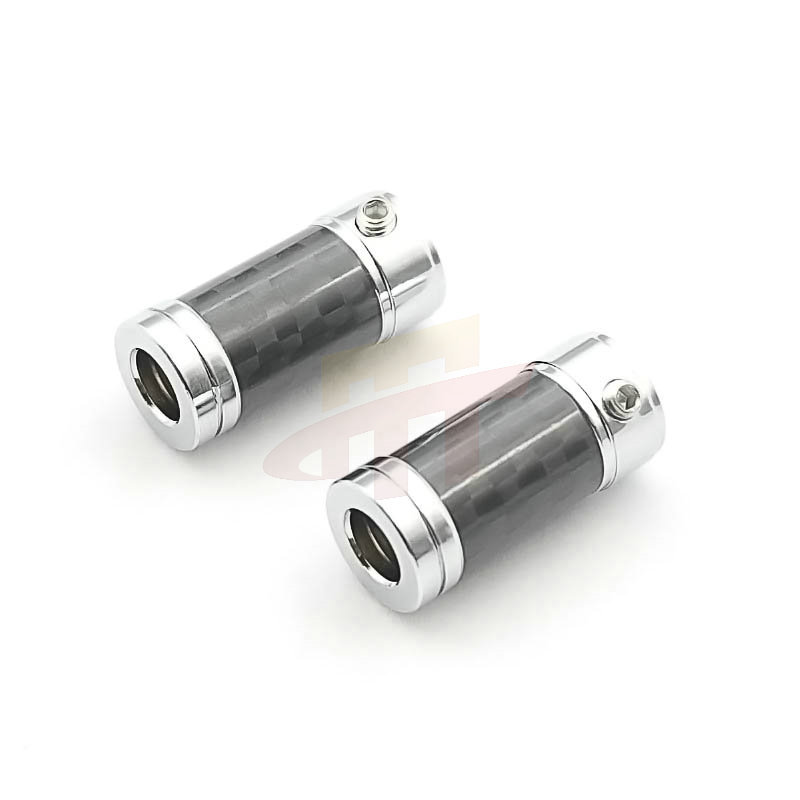 4Pcs 6MM Hifi Carbon Fiber Pan - Audio Splitter Y ulasan dan harga