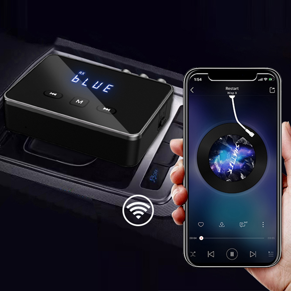 BT 5.4 Transmitter Receiver AU - Bluetooth Adapter Receiver ulasan dan harga