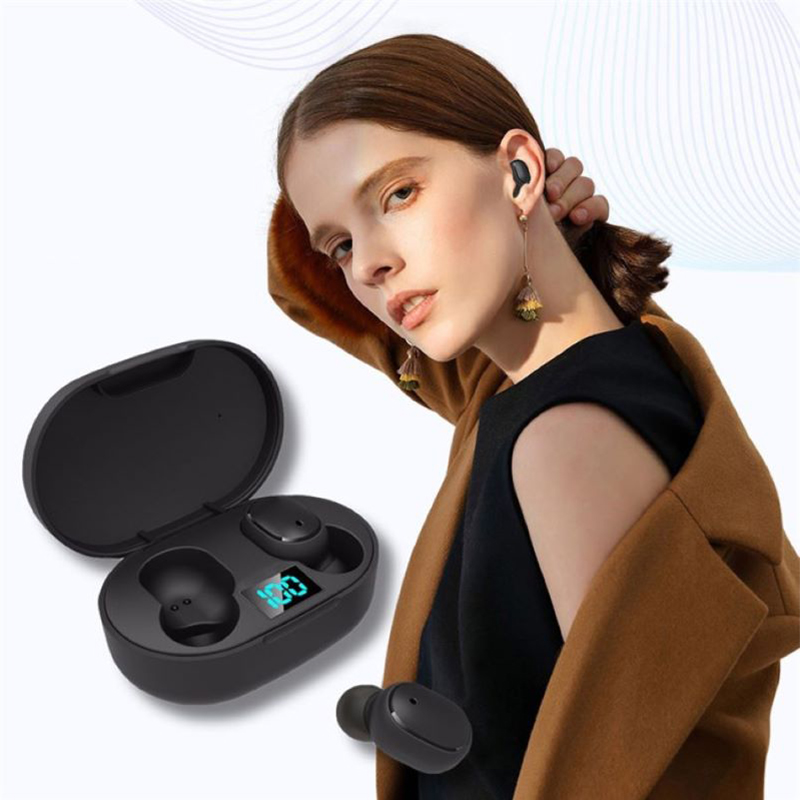 A6S TWS Earphone Wireless Blue - Wireless Earbuds Tws ulasan dan harga