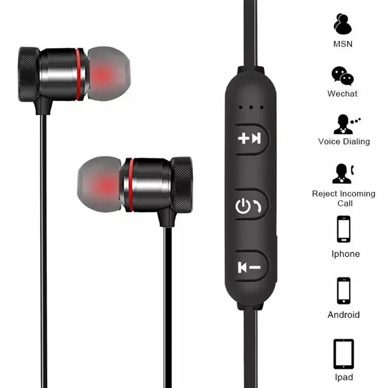 1-4Pcs Wireless Bluetooth Head - Bluetooth Headset On Ear ulasan dan harga