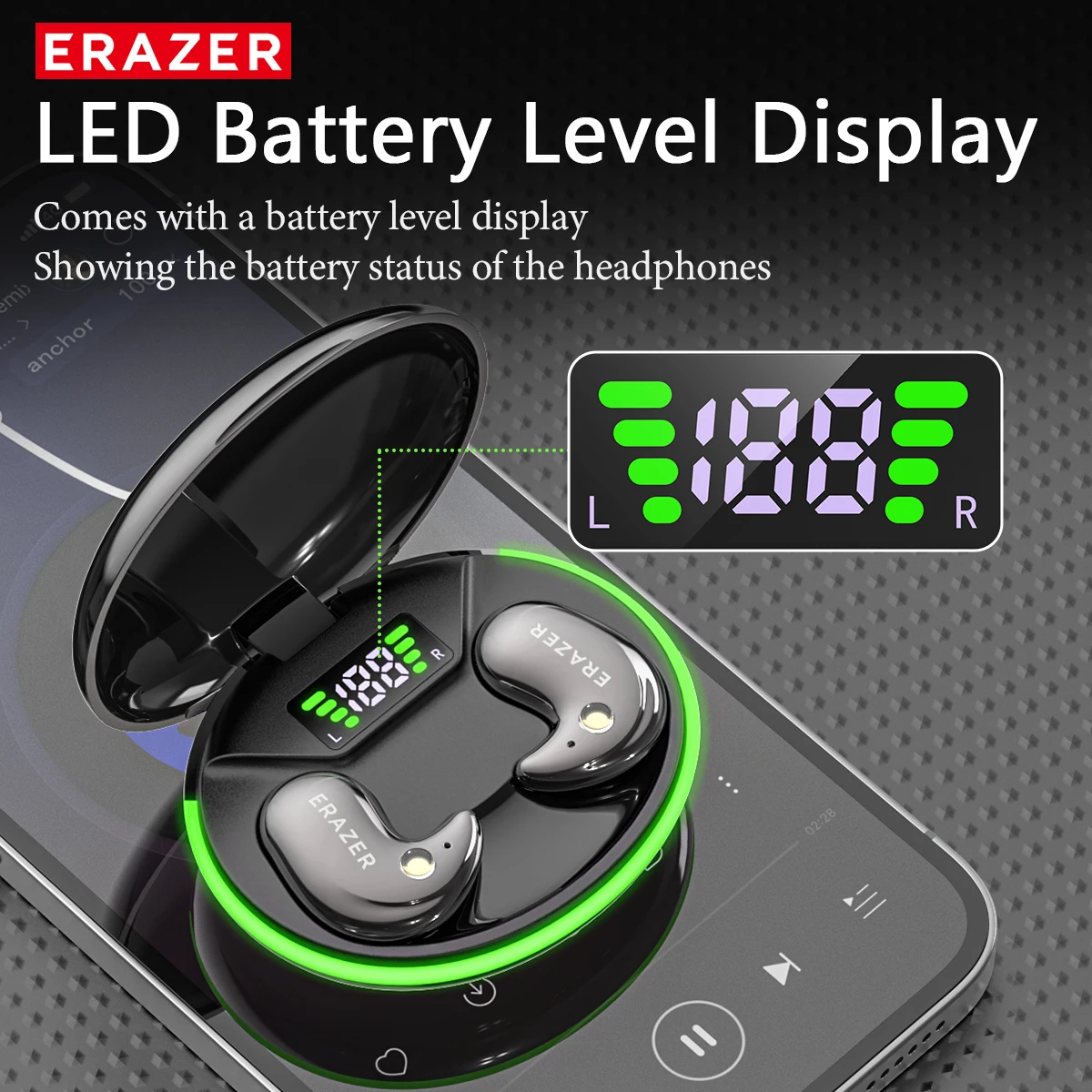 EARZER XF58 In-Ear Bluetooth H - Wireless Earbuds Tws ulasan dan harga