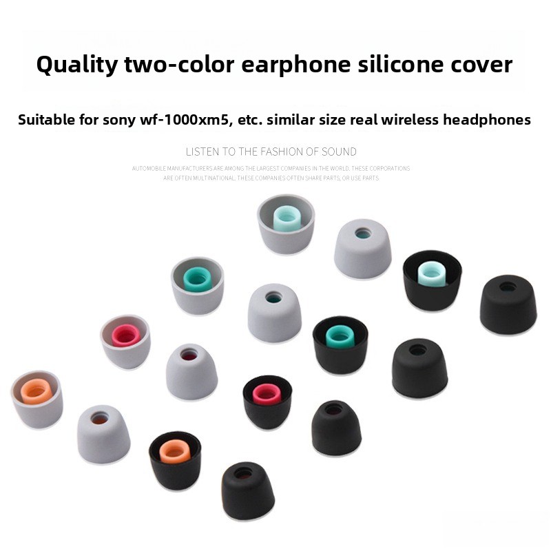 Soft Silicone Ear Tips Replace - Sony Headphone Wf-1000Xm5 ulasan dan harga