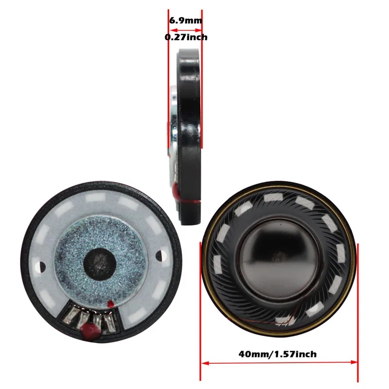 40MM HIFI Sound Speaker Driver - Beats Headphone Studio Pro ulasan dan harga