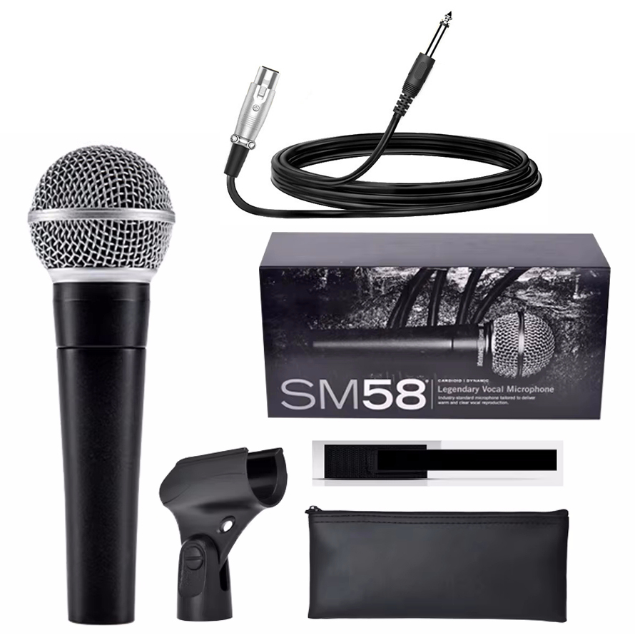Karaoke Dynamic Microphone Pro - Shure Mic Sm58 ulasan dan harga