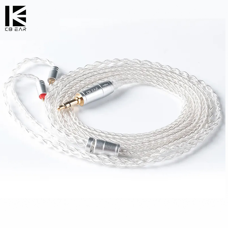 KBEAR 8 Core Upgraded Silver W - In Ear Monitor Iem ulasan dan harga