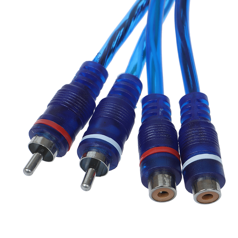 Car MP3 Audio RCA Y Splitter C - Audio Splitter Y ulasan dan harga