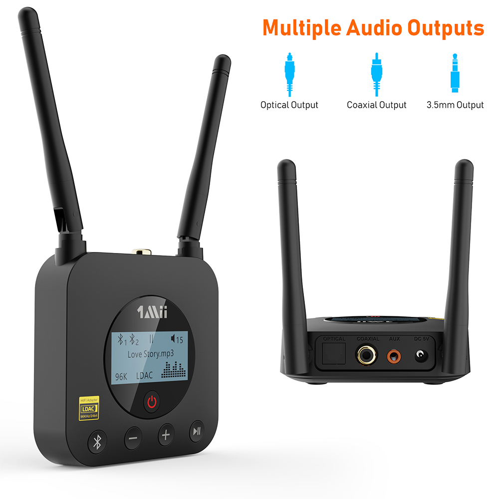 1Mii B06Pro+ Home Stereo Recei - Bluetooth Adapter Receiver ulasan dan harga