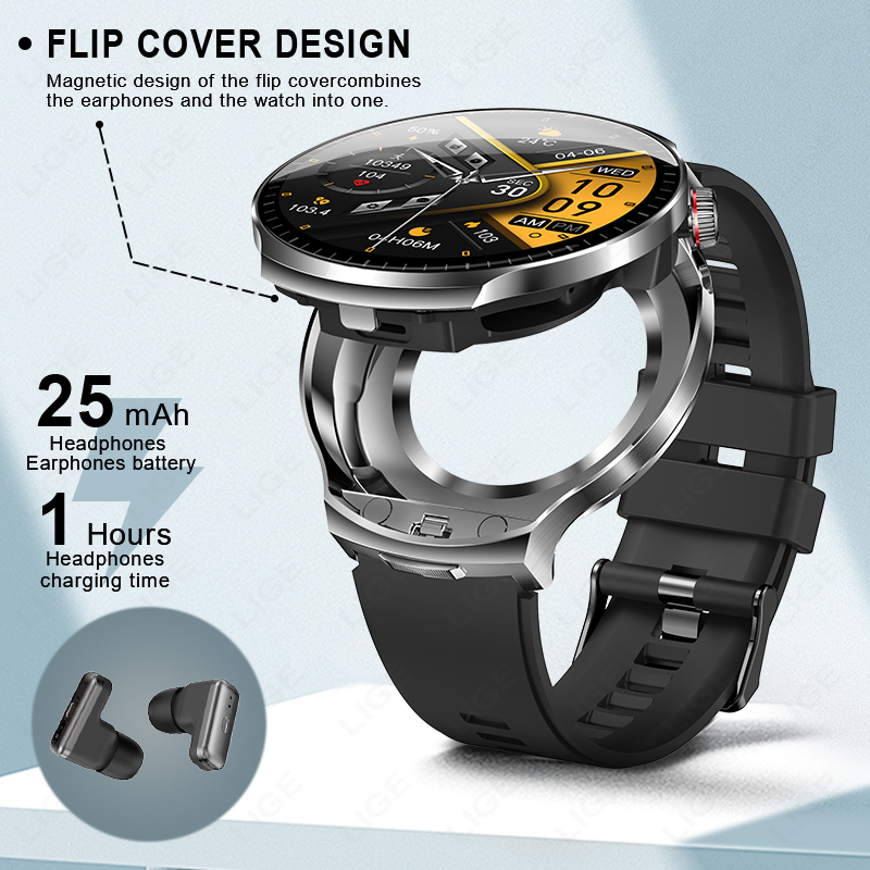 New Smart Watch Built-in TWS W - Wireless Earbuds Tws ulasan dan harga